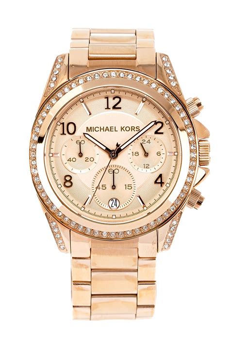 michael kors pink rose gold watch|michael kors mk5263 rose gold.